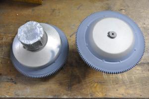 浮法玻璃窑炉生产线拉边轮 防粘耐磨耐高温涂层